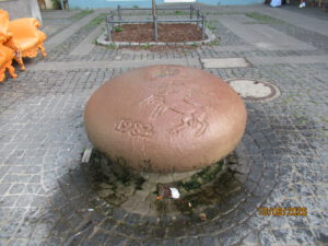 Einhorn-Brunnen Bocksgasse 1981Quelle: M. Stütz, 2026